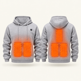 USB Heated Hoodie for Men & Women – 5 or 17 Heating Zones