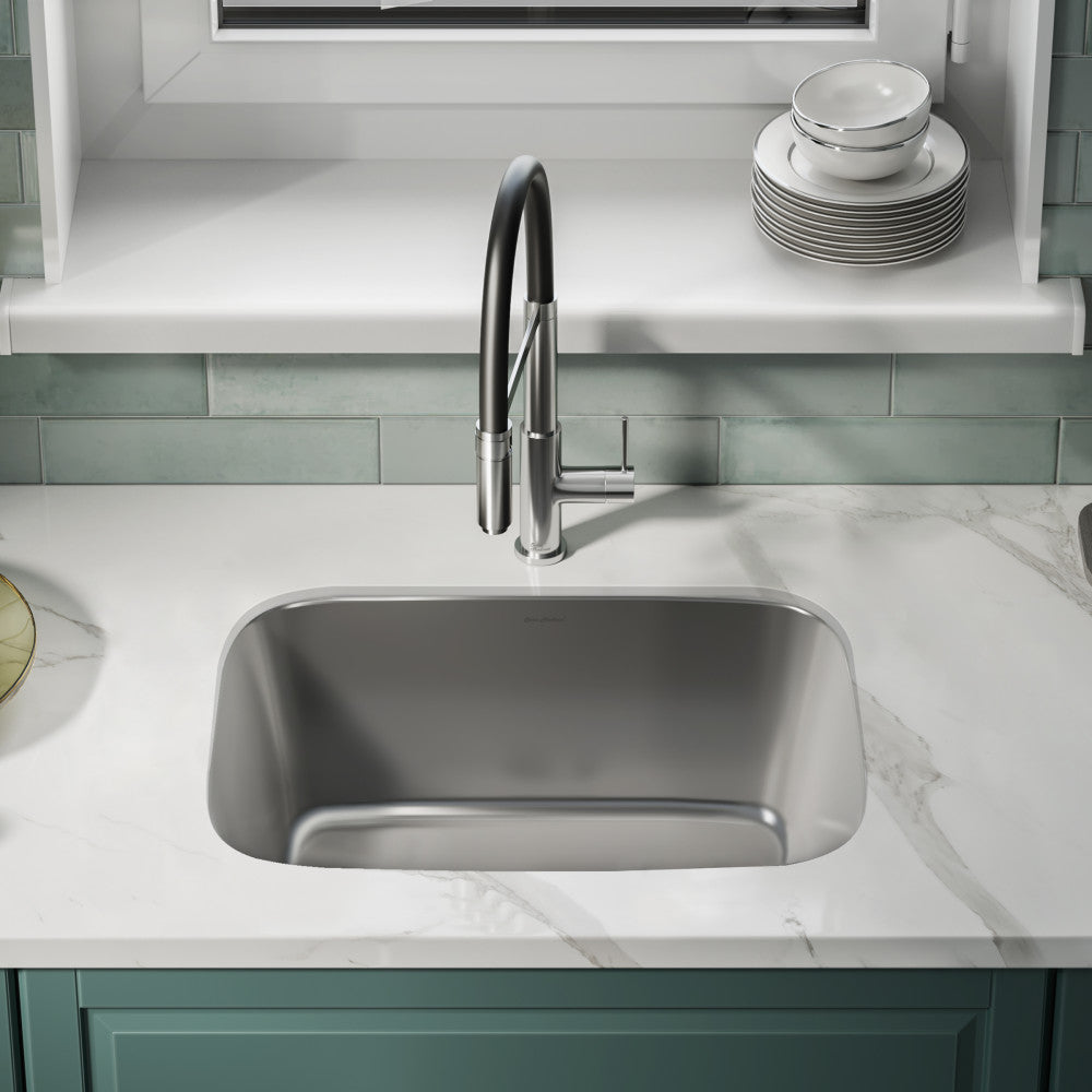 Toulouse 68,6 × 45,7 cm acier inoxydable, simple Basin, Undermount évier de cuisine