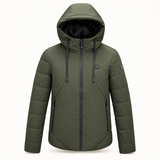 Women’s USB Heated Hooded Jacket – 3 Heat Settings