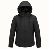 Women’s USB Heated Hooded Jacket – 3 Heat Settings