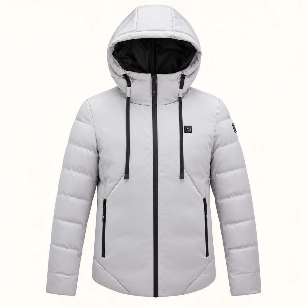 Women’s USB Heated Hooded Jacket – 3 Heat Settings