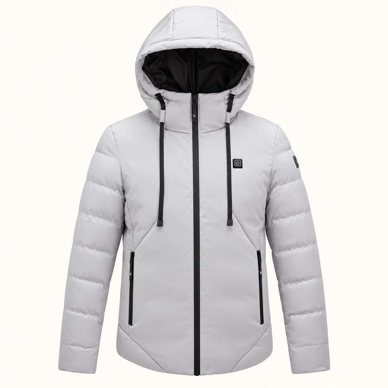 Women’s USB Heated Hooded Jacket – 3 Heat Settings