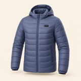 Men’s USB Heated Hooded Jacket — 27 Heating Zones