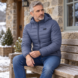 Men’s USB Heated Hooded Jacket — 27 Heating Zones