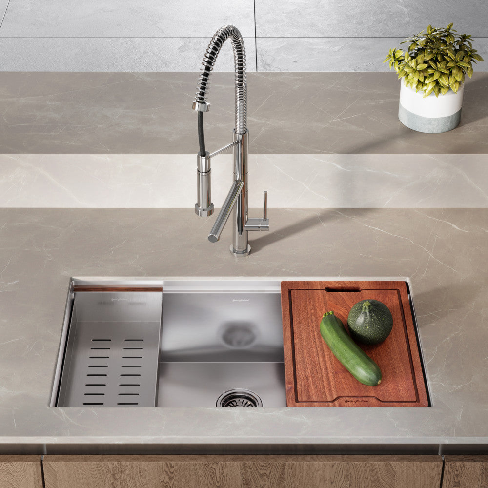 Rivage 83,8 × 48,3 cm simple Basin Undermount Kitchen Workstation vasque