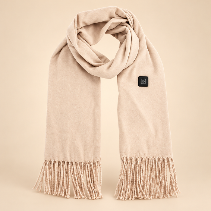 Long USB Heated Scarf — 3 Heat Settings