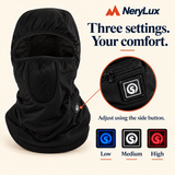 Savior Heat Rechargeable Heated Balaclava — 3 Settings