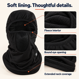 Savior Heat Rechargeable Heated Balaclava — 3 Settings