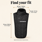 USB Heated Motorcycle Neck & Chest Warmer — 3 Settings