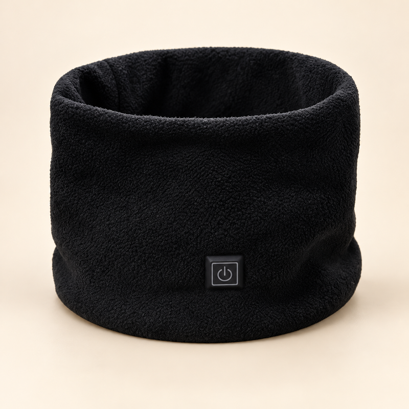 USB Heated Fleece Neck Warmer — Three Settings