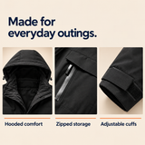 USB Heated Outdoor Jacket — 9 Heating Zones