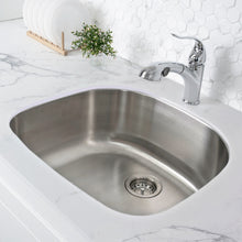 Toulouse 23 5/8 x 21 acier inoxydable, simple Basin, Undermount évier de cuisine