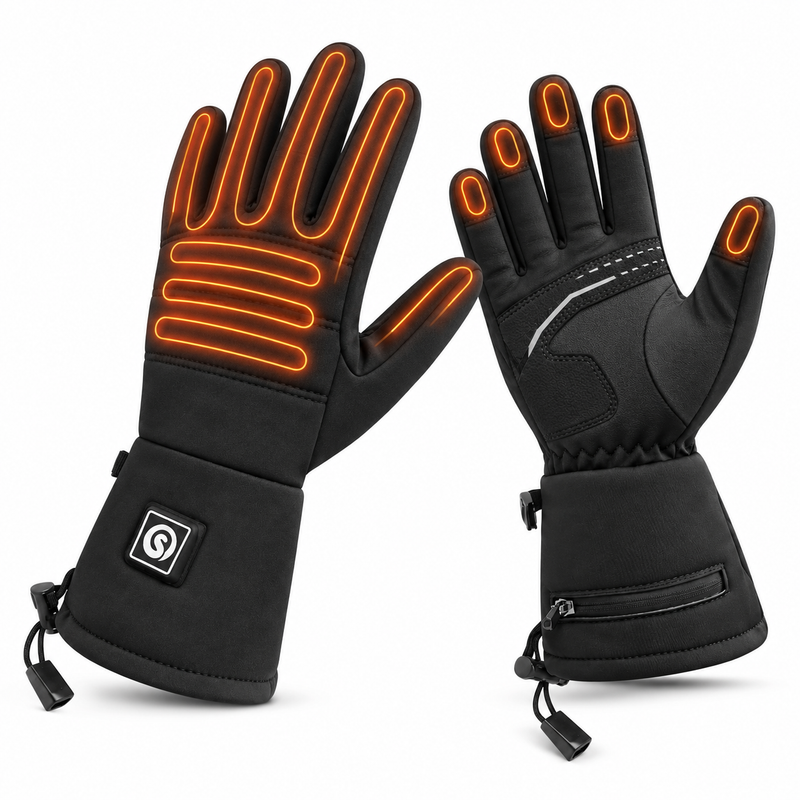 SAVIOR SHGS18 — Rechargeable Heated Motorcycle Gloves