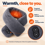 USB Heated Scarf — Neck Warmth & Massage