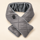 Quilted USB Heated Scarf — 5 Heat Settings