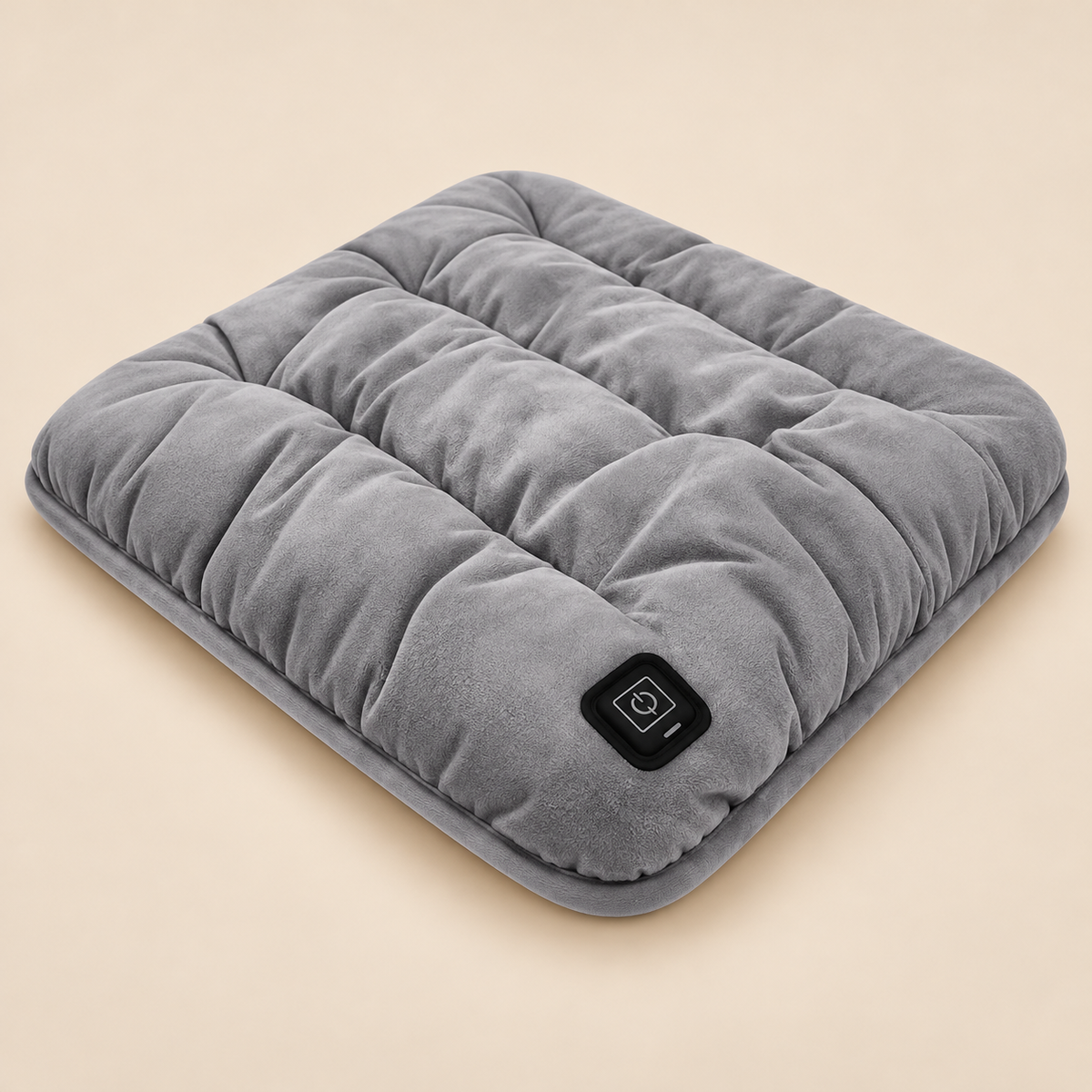 USB Heated Seat Cushion — 45 × 45 cm, 3 Heat Settings