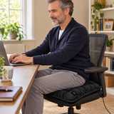 USB Heated Seat Cushion — 45 × 45 cm, 3 Heat Settings