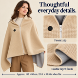 Wearable USB Heated Shawl — 3 Heat Settings