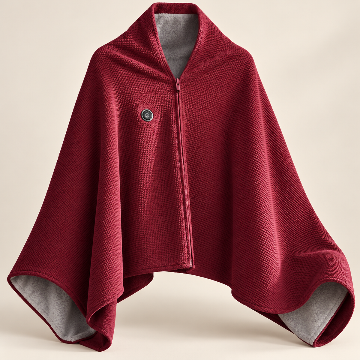 Wearable USB Heated Shawl — 3 Heat Settings