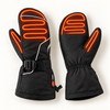 Rechargeable Heated Ski Mittens – 3 Heat Settings & Batteries