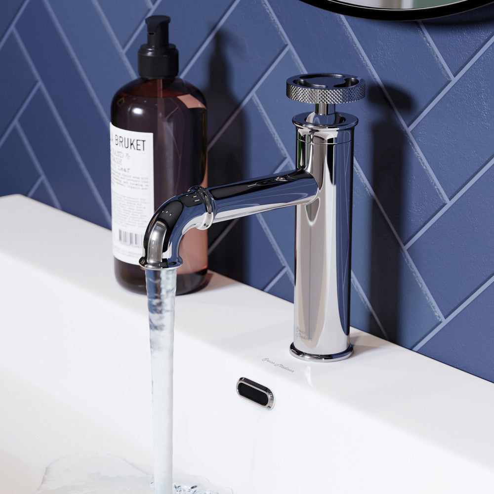 Avallon monotrou, monocommande Wheel, mitigeur de lavabo – finition Chrome