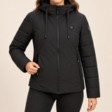 Women’s USB Heated Hooded Jacket – 3 Heat Settings