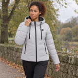 Women’s USB Heated Hooded Jacket – 3 Heat Settings
