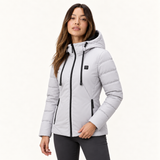 Women’s USB Heated Hooded Jacket – 3 Heat Settings