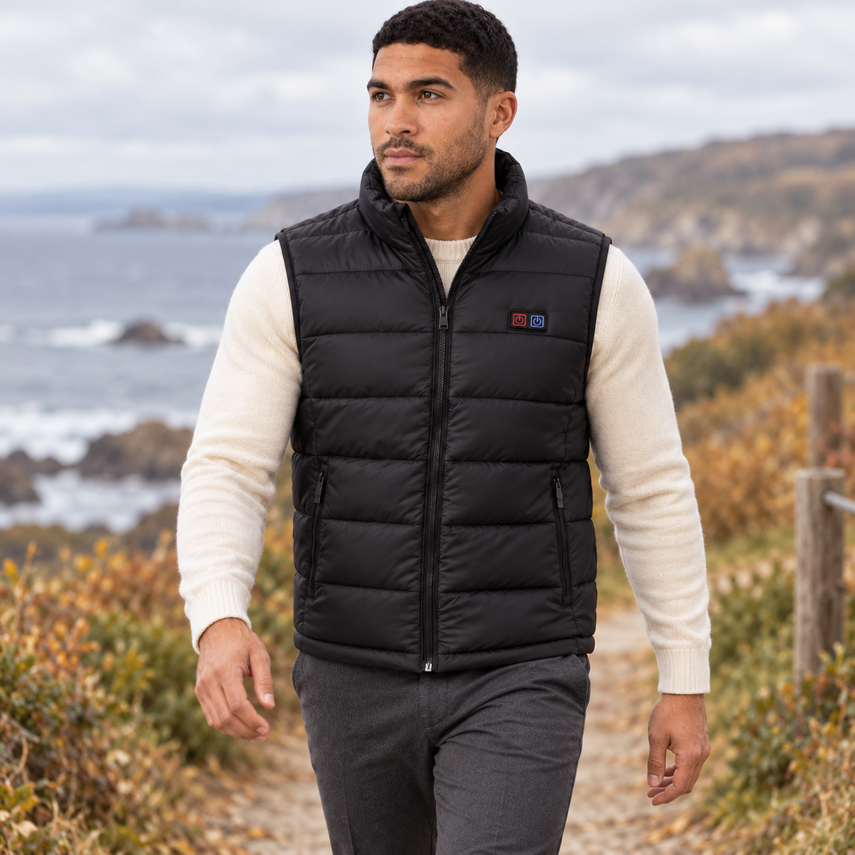 Heated Gilet for Men & Women – 9 Heating Zones