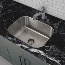 Toulouse 23 1/8 x 17 7/8 acier inoxydable, simple Basin, Undermount évier de cuisine