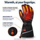 WASOTO WG002 Rechargeable Heated Winter Gloves