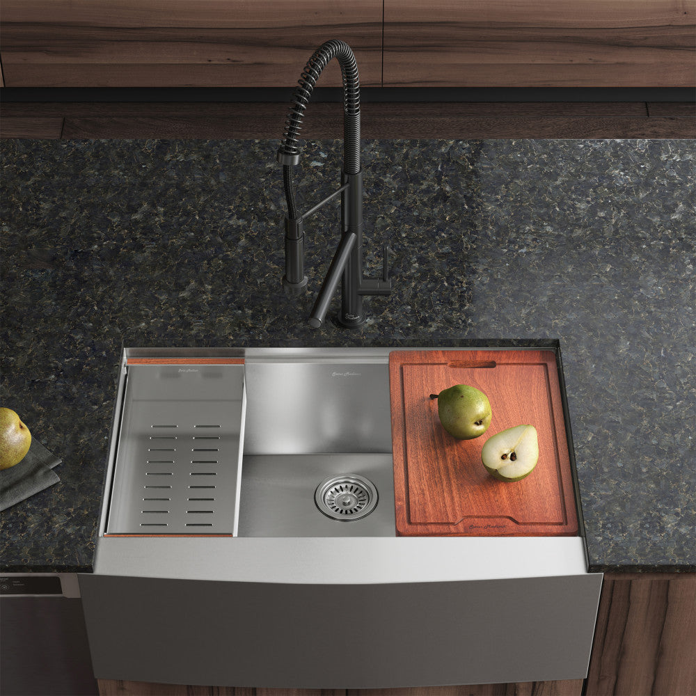 Rivage 76,2 × 55,9 cm simple Basin Apron Kitchen Workstation vasque